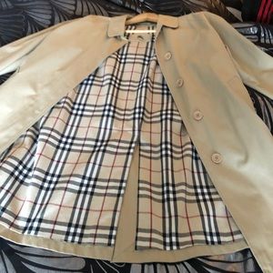 Burberry's London Trench Coat Tan